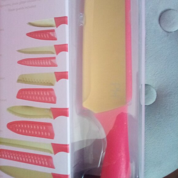 💞Too Cute Paris Hilton Sparkly Hot Pink 13-piece Cutlery Knife Kitchen Set💞 - Picture 2 of 6